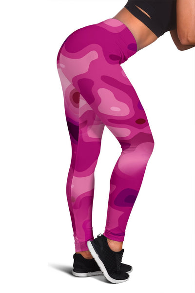 Pretty In Pink Camo Leggings - Carbone's Marketplace