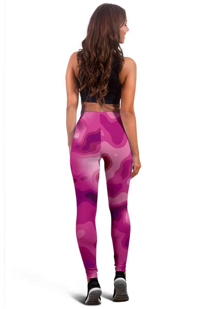 Pretty In Pink Camo Leggings - Carbone&