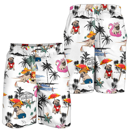 Pug Summer Beach-SM - Carbone's Marketplace