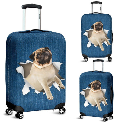 Pug Torn Paper - Carbone's Marketplace