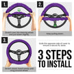 Purple Steering Wheel Cover - Carbone's Marketplace