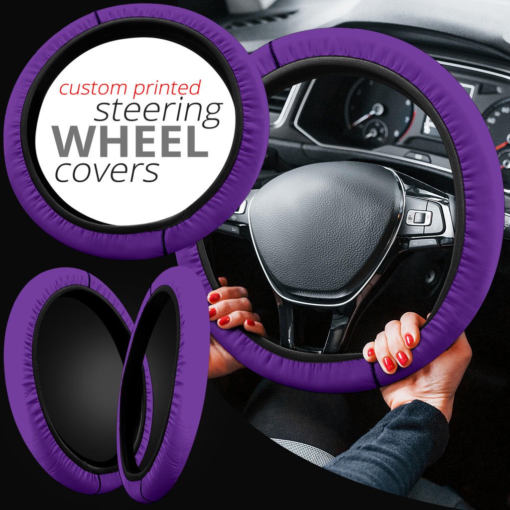 Purple Steering Wheel Cover - Carbone's Marketplace