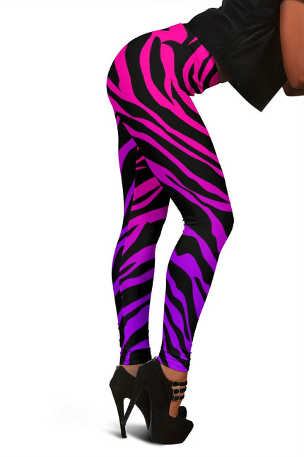 RAINBOW ZEBRA Leggings - Carbone's Marketplace