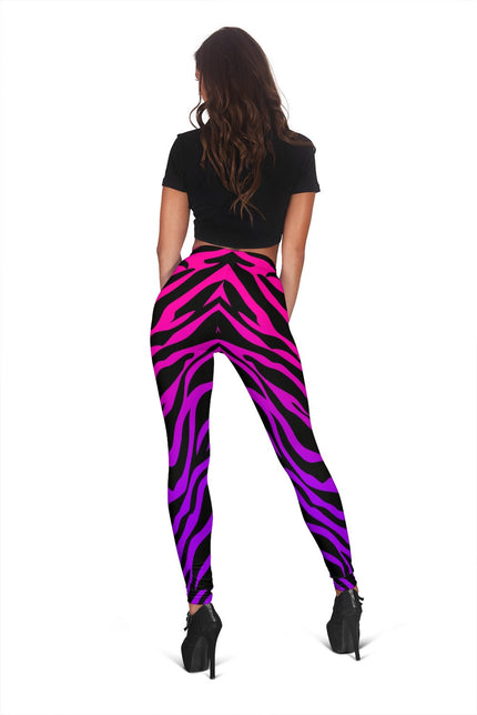 RAINBOW ZEBRA Leggings - Carbone's Marketplace