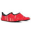 Red Baseball Bats Aqua Shoes - Carbone's Marketplace