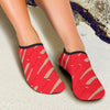 Red Baseball Bats Aqua Shoes - Carbone's Marketplace