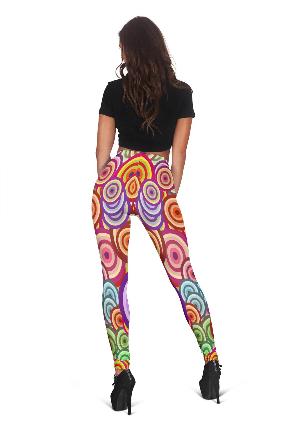 RETRO COLORS Leggings - Carbone's Marketplace
