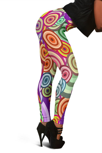 RETRO COLORS Leggings - Carbone's Marketplace