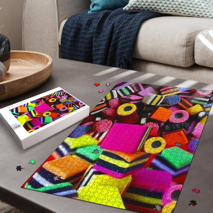 Retro Licorice Alsorts Jigsaw Puzzle - Carbone's Marketplace