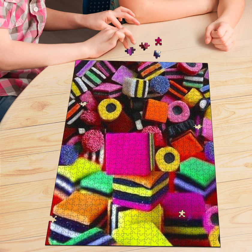 Retro Licorice Alsorts Jigsaw Puzzle - Carbone's Marketplace