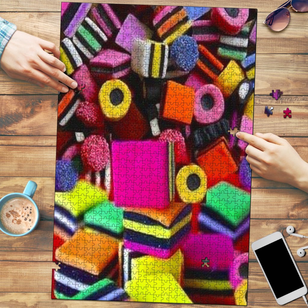 Retro Licorice Alsorts Jigsaw Puzzle - Carbone's Marketplace