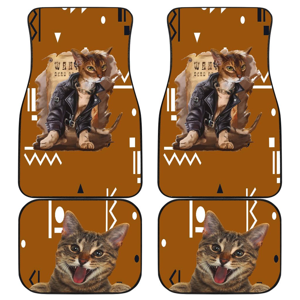 Rock Cat Car Floor Mat - Carbone's Marketplace