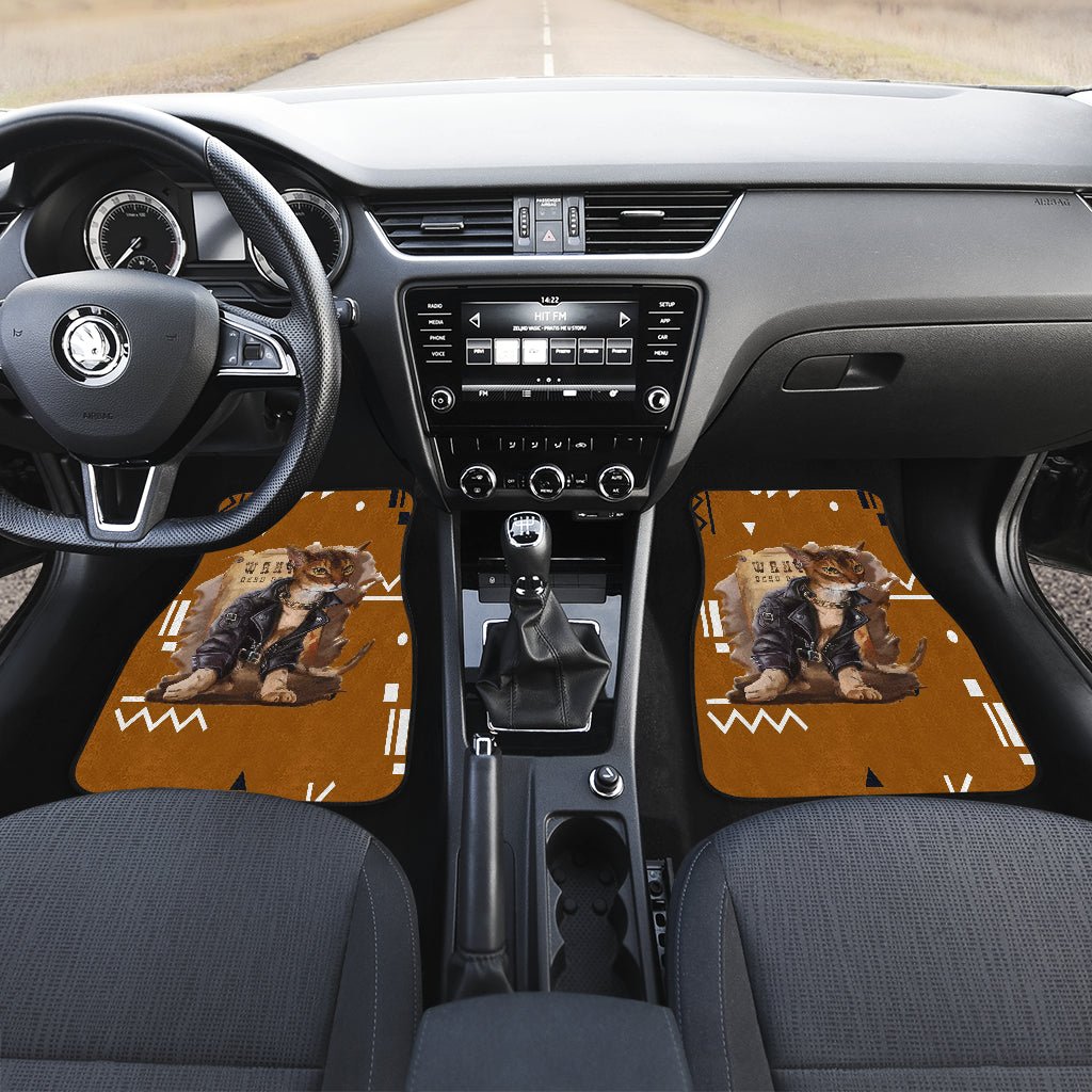 Rock Cat Car Floor Mat - Carbone's Marketplace