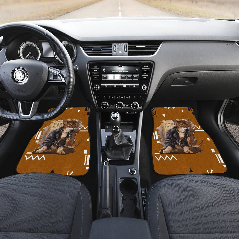 Rock Cat Car Floor Mat - Carbone&