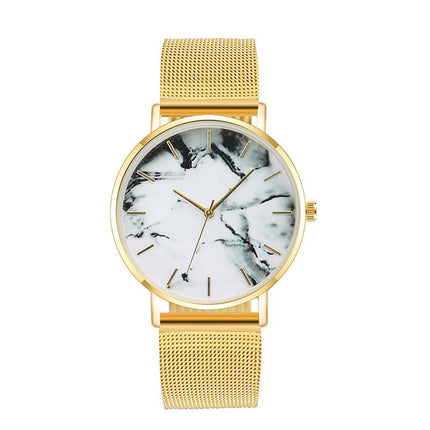 Rose Gold Marble Women's Watch - Carbone's Marketplace