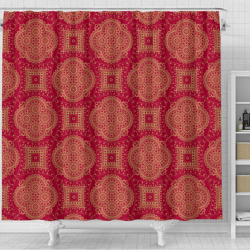 Royal Red Shower Curtain - Carbone&