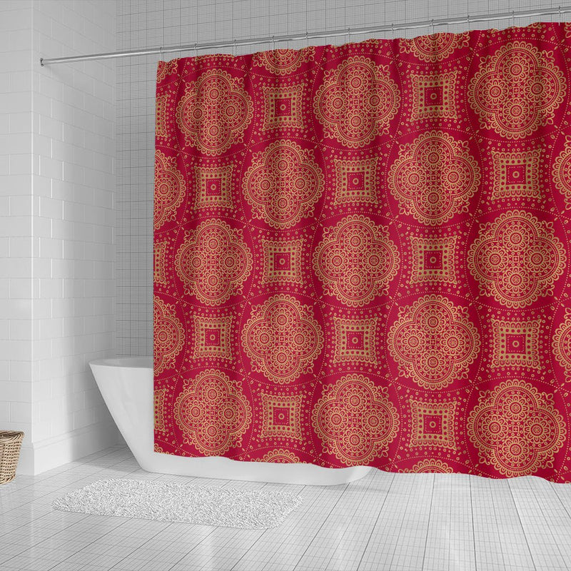 Royal Red Shower Curtain - Carbone&