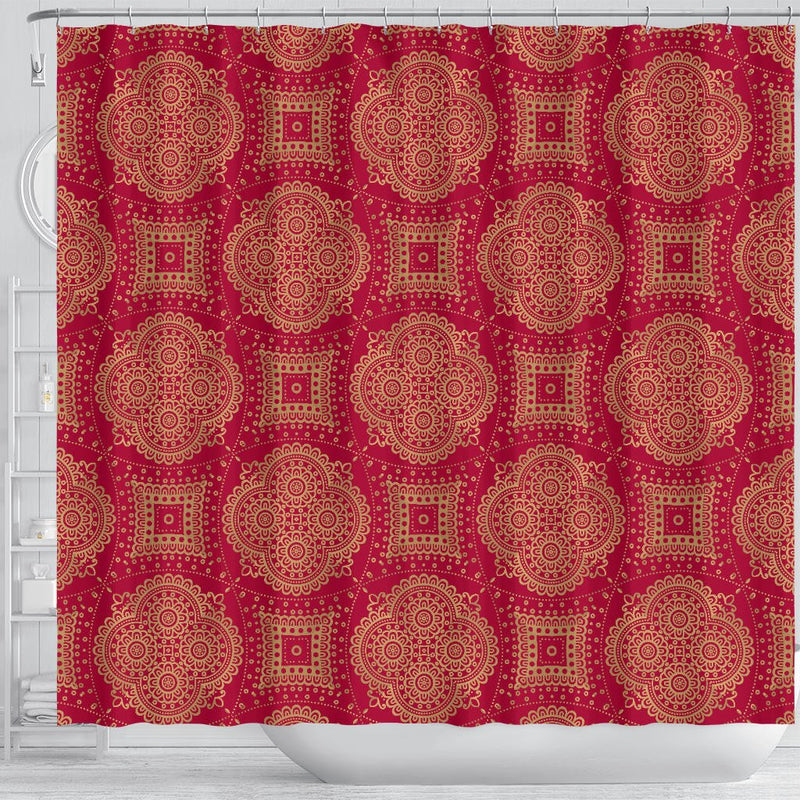 Royal Red Shower Curtain - Carbone&