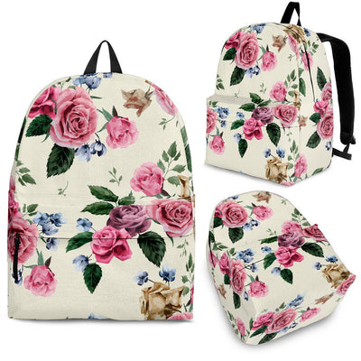 Rozen rugtas - Rugtas met rozen Backpack - Carbone's Marketplace