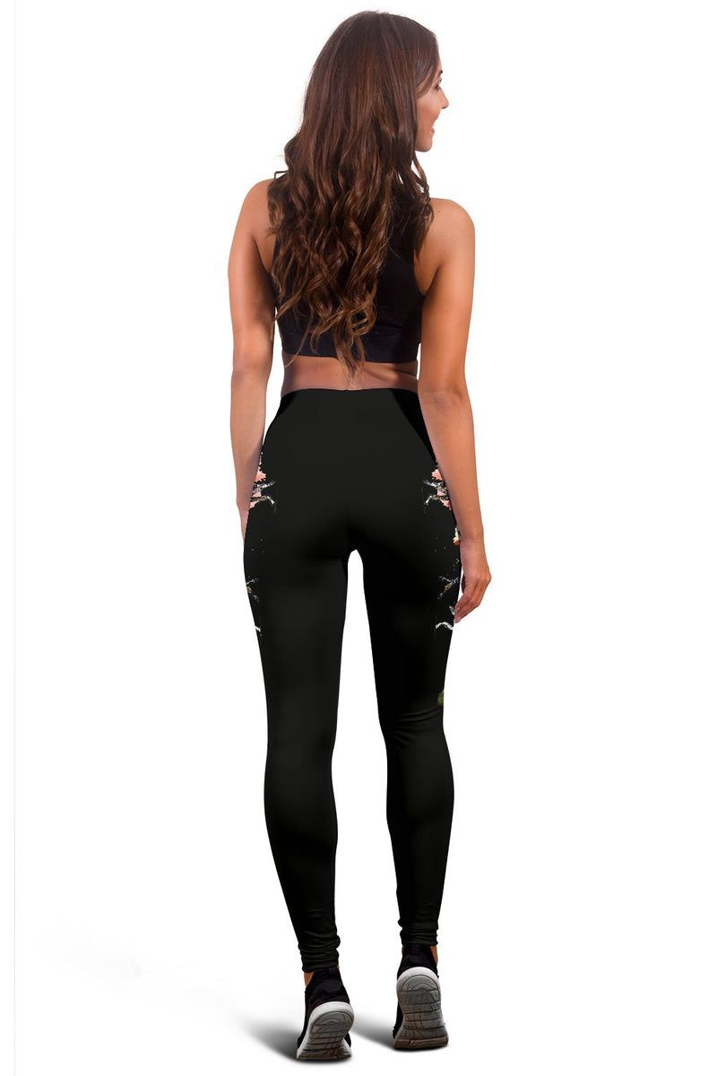 Running Horse Leggings (Black) - Carbone&