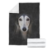 Saluki Face Hair Blanket - Carbone's Marketplace