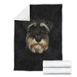 Schnauzer Face Hair Blanket - Carbone's Marketplace