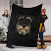 Schnauzer Face Hair Blanket - Carbone's Marketplace