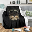 Schnauzer Face Hair Blanket - Carbone's Marketplace