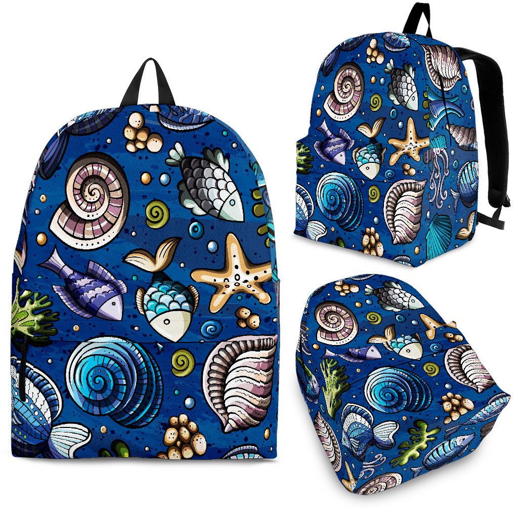 Sea Creatures Backpack - Carbone's Marketplace