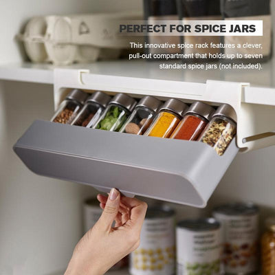 Self-Adhesive Kitchen Spice Organizer - Carbone's Marketplace