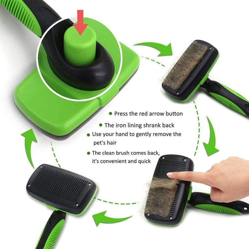 Self Cleaning Brush for Dogs - Carbone&