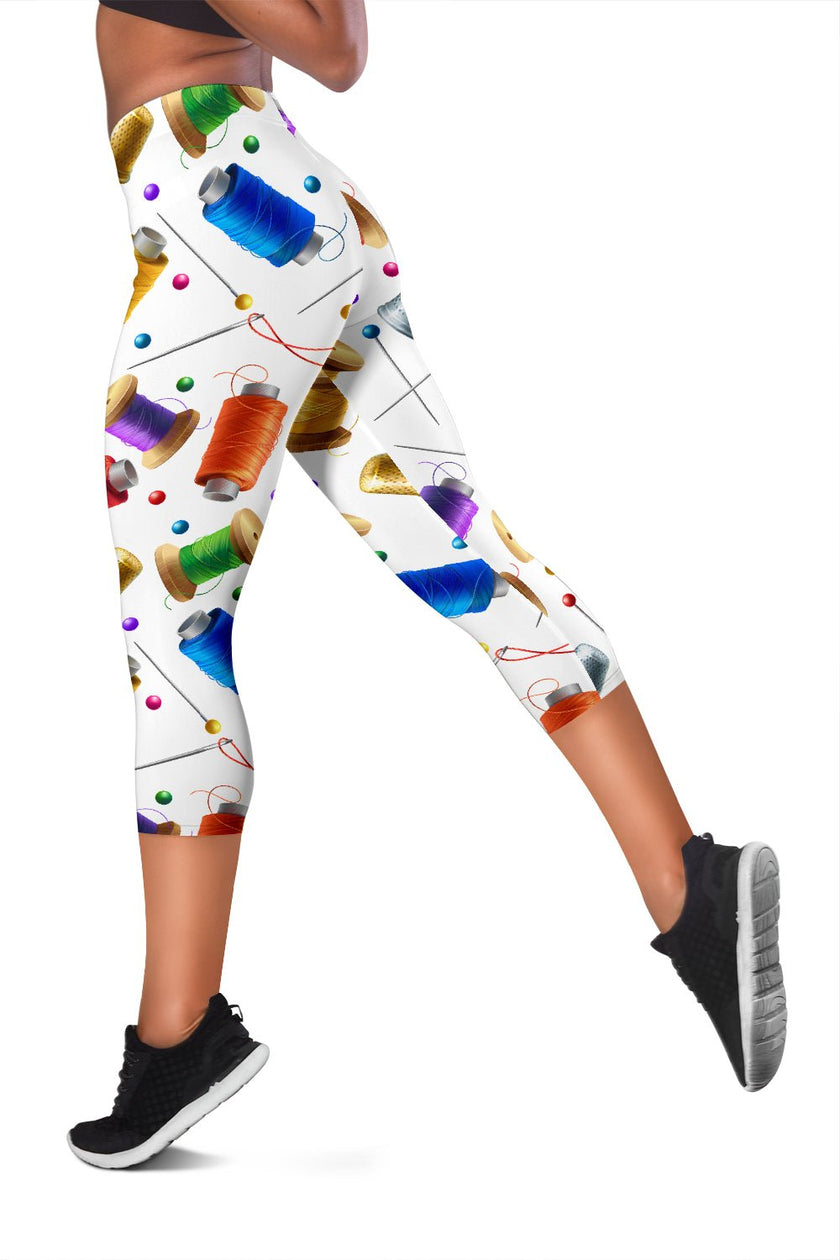 Sewing Capris Leggings - She Can Thread The Needle - Carbone's Marketplace