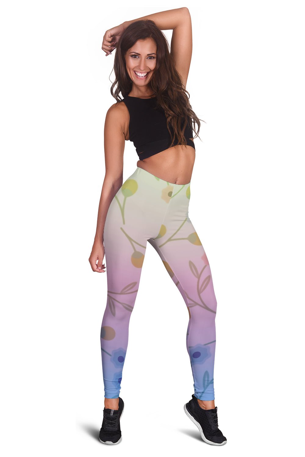 Shades of Spring Leggings - Carbone's Marketplace