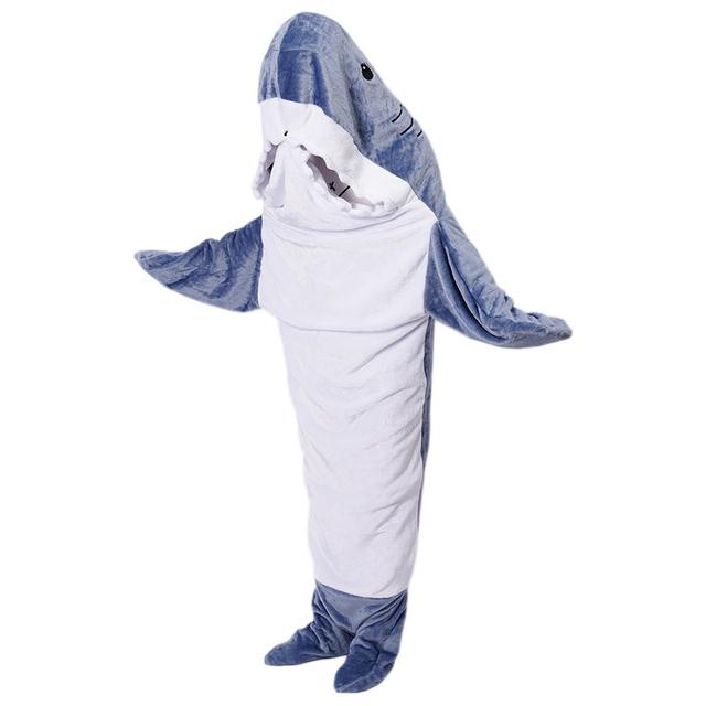 Shark Sleeping Bag Pajamas - Carbone&