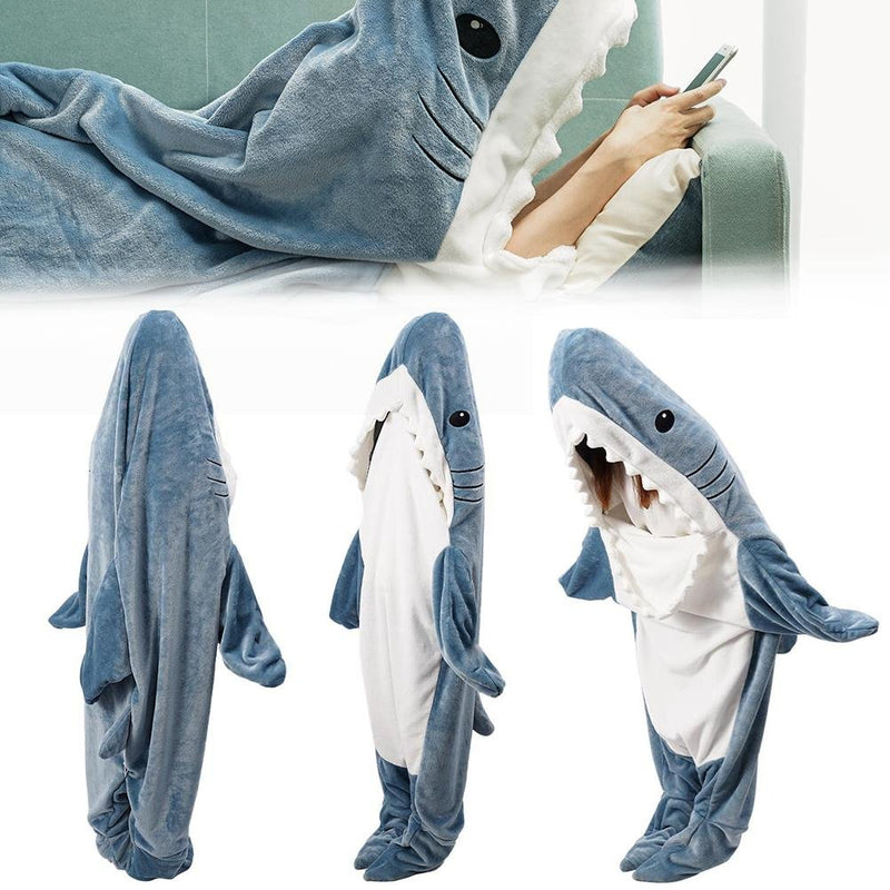 Shark Sleeping Bag Pajamas - Carbone&